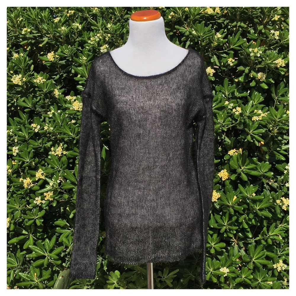 THEORY BLACK SWEATER - Picture 8 of 8